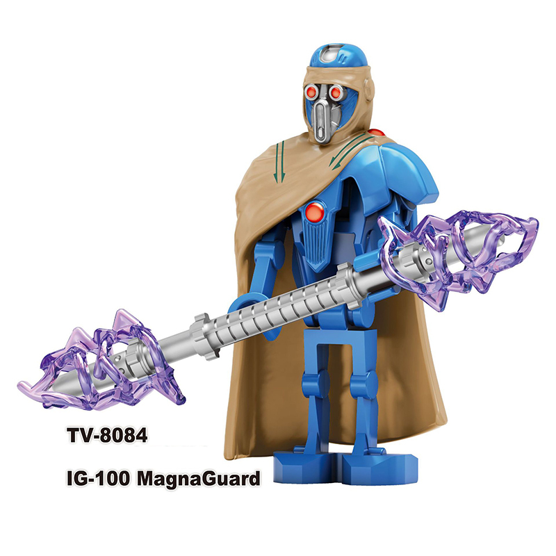 TV6111 Star Wars Assault Robot Captain Minifigs Building Blocks General Grievous Clone Stormtrooper Action Figure Children Toys Gifts