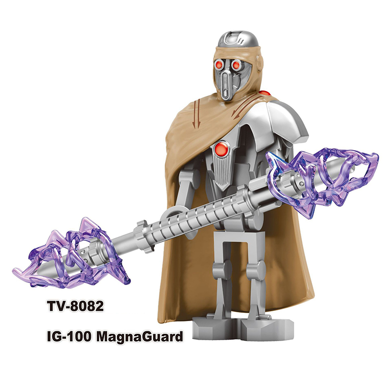 TV6111 Star Wars Assault Robot Captain Minifigs Building Blocks General Grievous Clone Stormtrooper Action Figure Children Toys Gifts