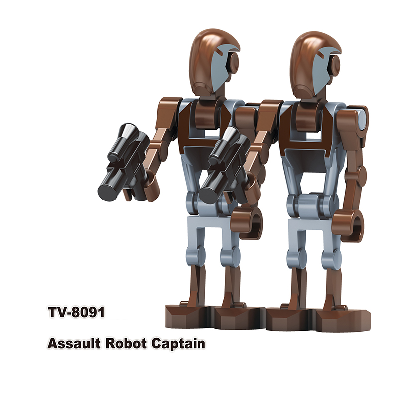 Star Wars Battle Droid Magna Guard Bricks Luke Kids Bricks Model