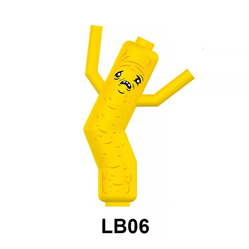 LB06-09 American Horror Movies Balloon Man Minifigs Building Blocks Balloon Man Cartoon Zombies Model Ghost Children Toys Gifts