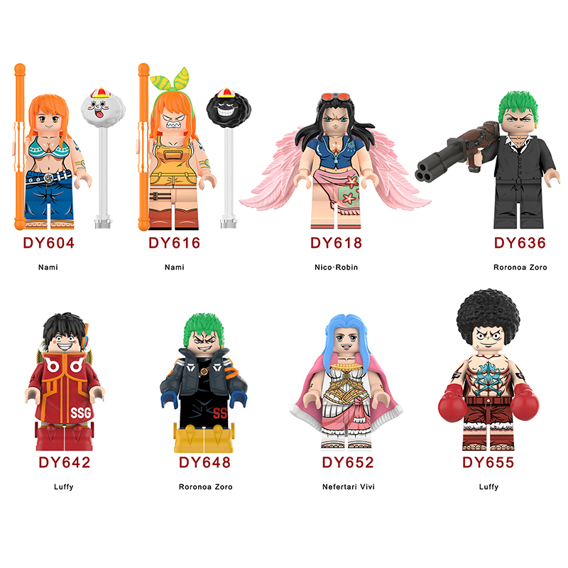 ★Tiffany【新品未使用】TOKONATSU ONE PIECE Japanese Anime Nefertari Vivi Luffy Nami Action Figures Kids Gifts