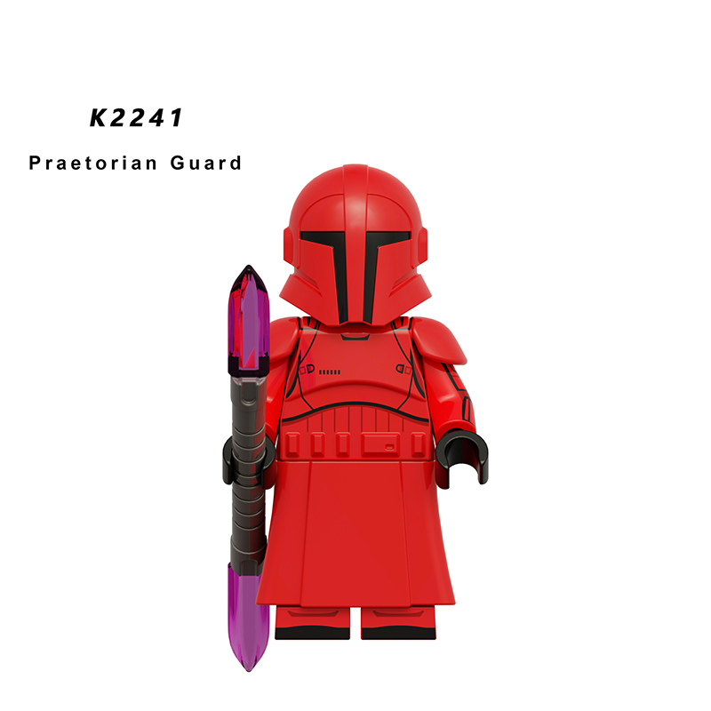 KDL836 Star Wars Imperial Storm Troopers Count Dooku Minifigs Building Blocks Praetorian Guard Solider Weapon Toys Children Gifts