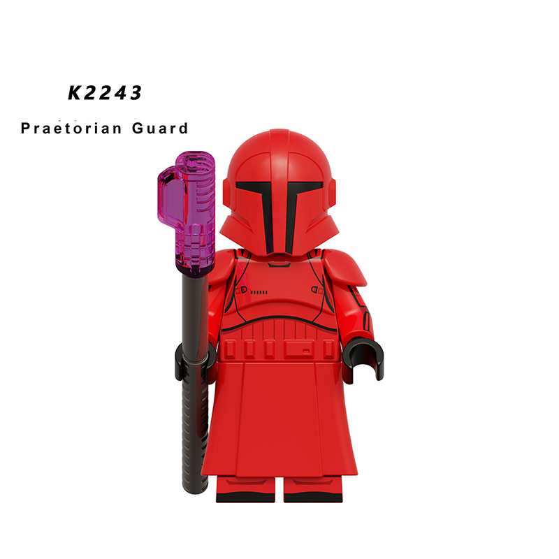 KDL836 Star Wars Imperial Storm Troopers Count Dooku Minifigs Building Blocks Praetorian Guard Solider Weapon Toys Children Gifts