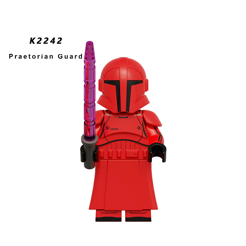 KDL836 Star Wars Imperial Storm Troopers Count Dooku Minifigs Building Blocks Praetorian Guard Solider Weapon Toys Children Gifts