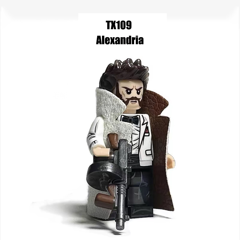 Military Bounty Hunter Naxx Alexandria Cardelot Armed Forces Action Figure Building Blocks Weapons Gun Toys Boys Compatible