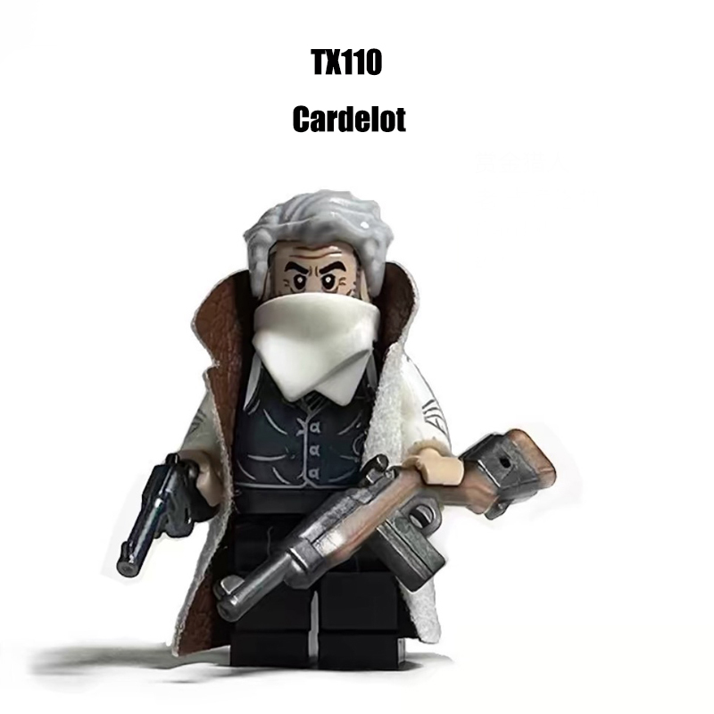 Military Bounty Hunter Naxx Alexandria Cardelot Armed Forces Action Figure Building Blocks Weapons Gun Toys Boys Compatible