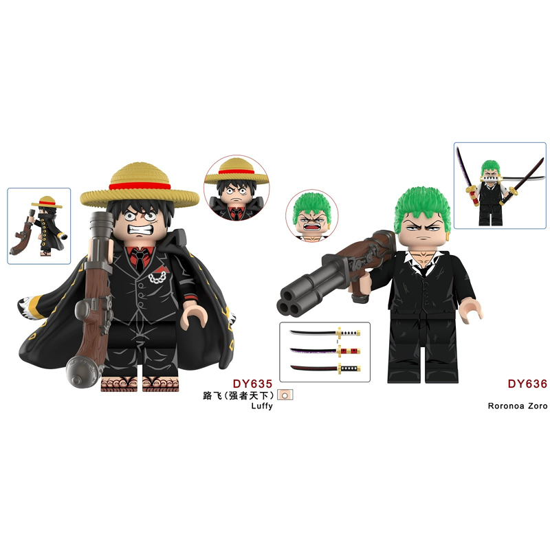 新品 Muro & Zoro / East  Park /Diggin Anime One Piece Roronoa Zoro DY660 Minifigures - Brixtoy