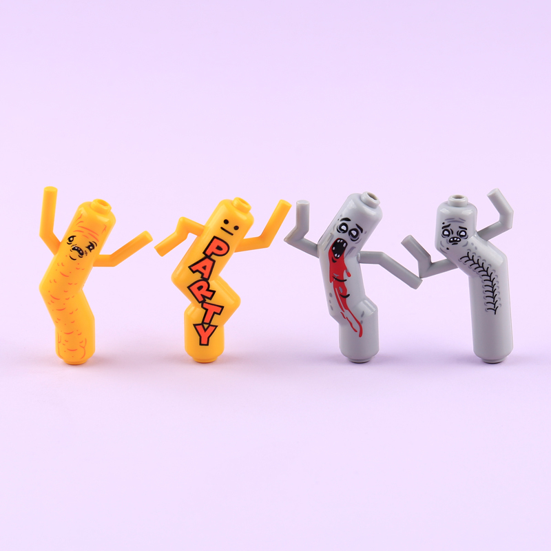 LB06-09 American Horror Movies Balloon Man Minifigs Building Blocks Balloon Man Cartoon Zombies Model Ghost Children Toys Gifts