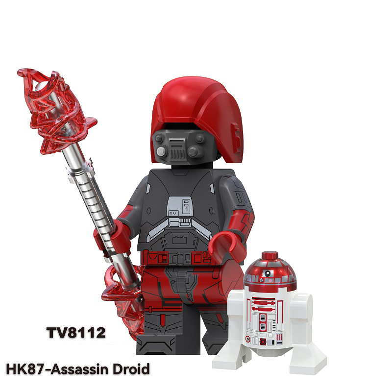 TV6113 Marvel DC Super Hero Obi-Wan Baylan Skoll Shin Hati Action Figures Marrok Building Blocks Model Collection Toys Children Gifts