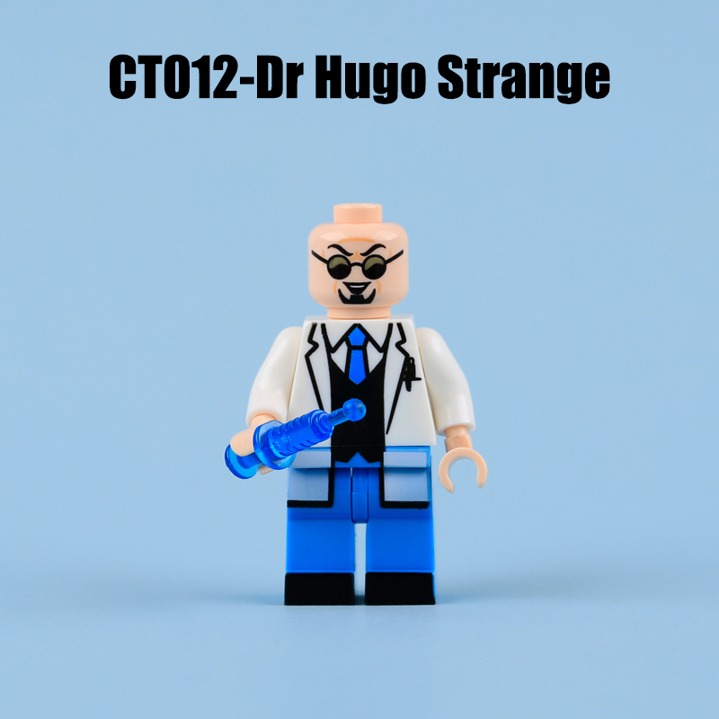 CT010-012 Superhero DC Hugo Strange Action Figures Bullfighter Doll Building Blocks Movie Minifigs Dentist Children Gifts Toys