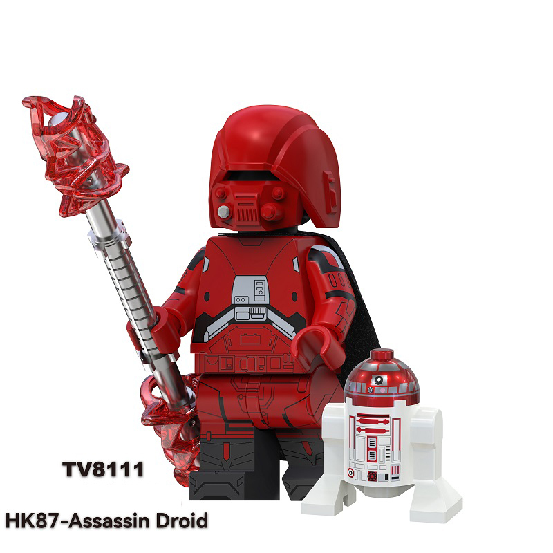 TV6113 Marvel DC Super Hero Obi-Wan Baylan Skoll Shin Hati Action Figures Marrok Building Blocks Model Collection Toys Children Gifts