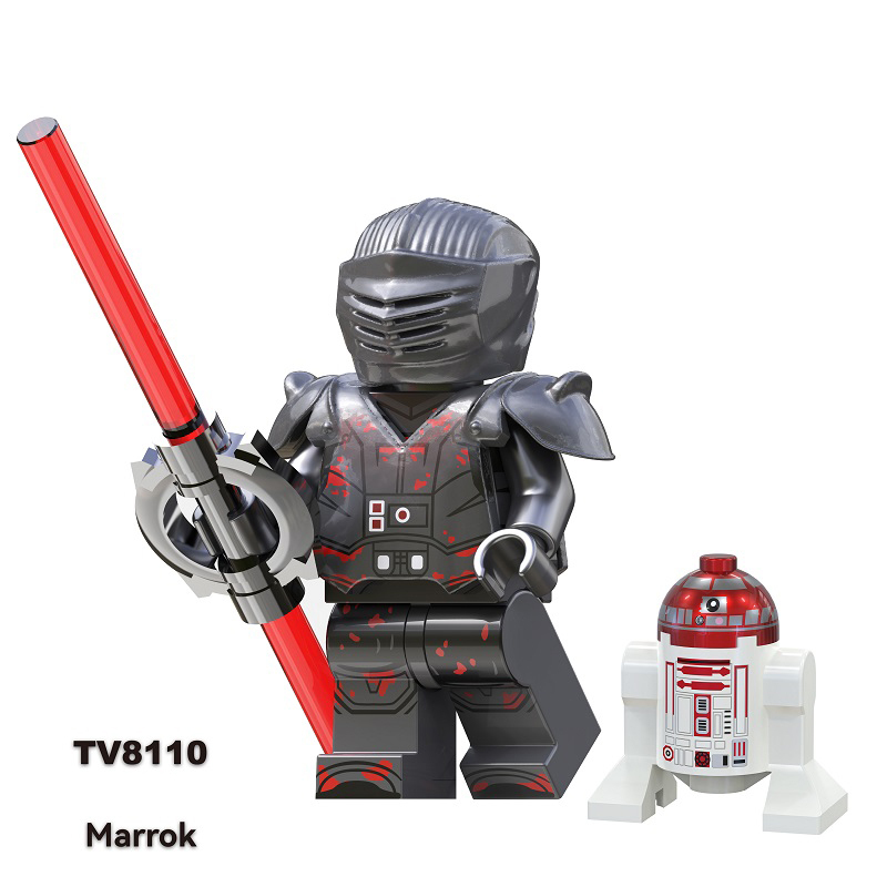 TV6113 Marvel DC Super Hero Obi-Wan Baylan Skoll Shin Hati Action Figures Marrok Building Blocks Model Collection Toys Children Gifts