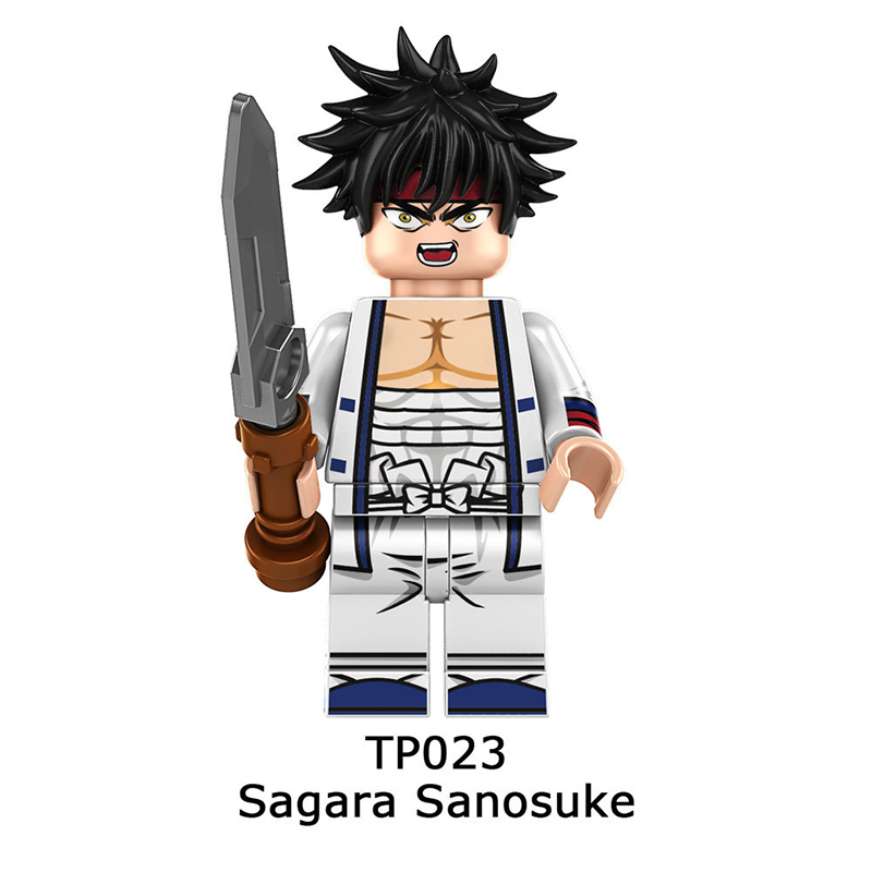 TP1003 Japanese Anime Rurouni Kenshin Kid Action:Meiji Swordsman Romantic Story Building Blocks Minifigs Children Gifts Toys TP191 TP194
