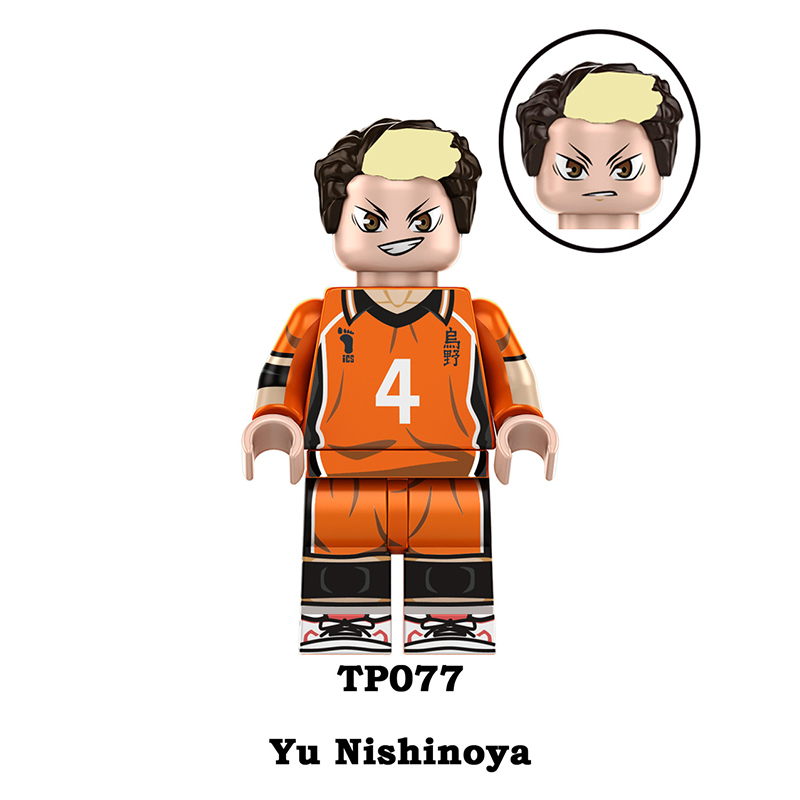 TP1010 Japanese Anime Daichi Saeamura Asahi Azumane Building Blocks Erwin  Tobio Kageyama  Hinata Shoyo Minifigs Children Gifts Toys