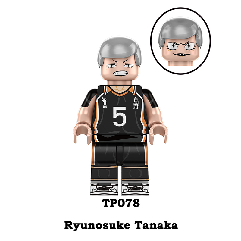 TP1010 Japanese Anime Daichi Saeamura Asahi Azumane Building Blocks Erwin  Tobio Kageyama  Hinata Shoyo Minifigs Children Gifts Toys