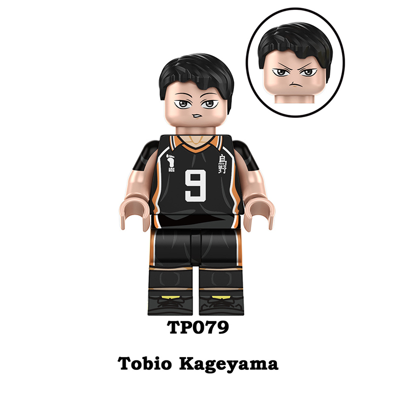 TP1010 Japanese Anime Daichi Saeamura Asahi Azumane Building Blocks Erwin  Tobio Kageyama  Hinata Shoyo Minifigs Children Gifts Toys