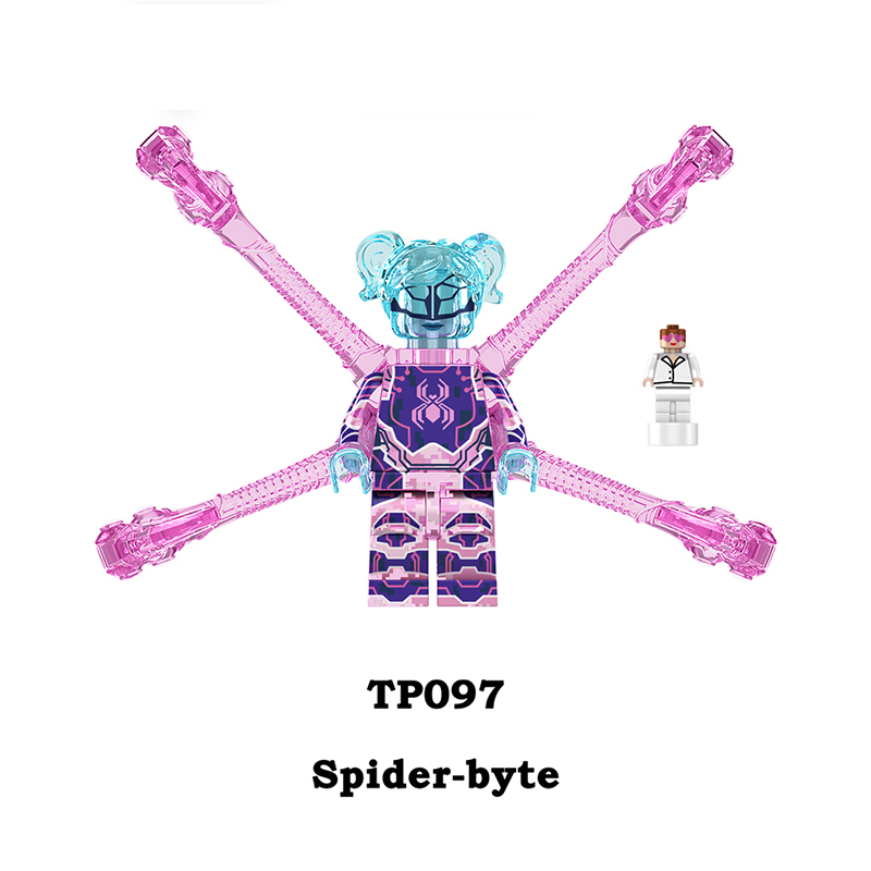 TP1012 Marvel Movie DC Superheroes Spiderman Minifigs Builiding Blocks Black GreenGoblin Model Collection Children Gifts Toys