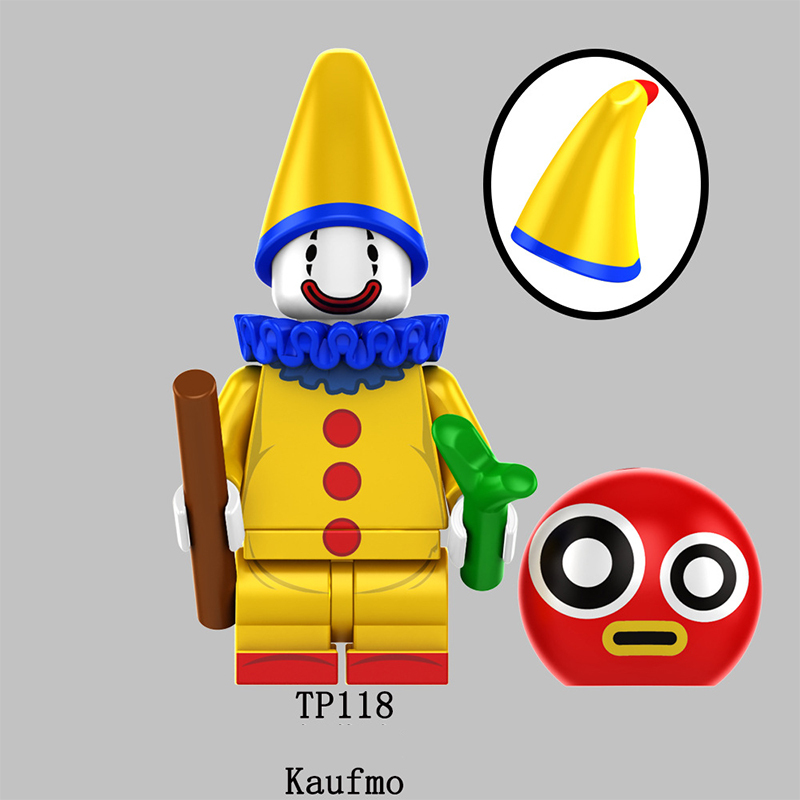 KDL827 Japanese Anime The Amazing Digital Circus Ango Minifigs Building Blocks Jax Gangle Action Figures Children Toys Gifts