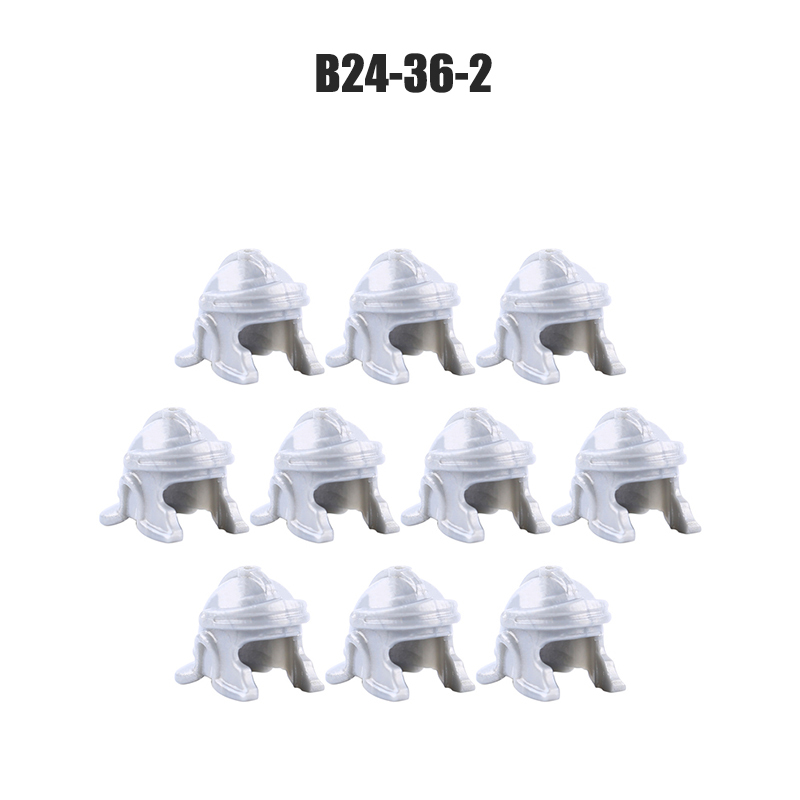 Medieval Figures Military Accessory MOC Building Block Knight Soldier Shield Armor Weapon Feather Army Mini Brick Toys Gift s