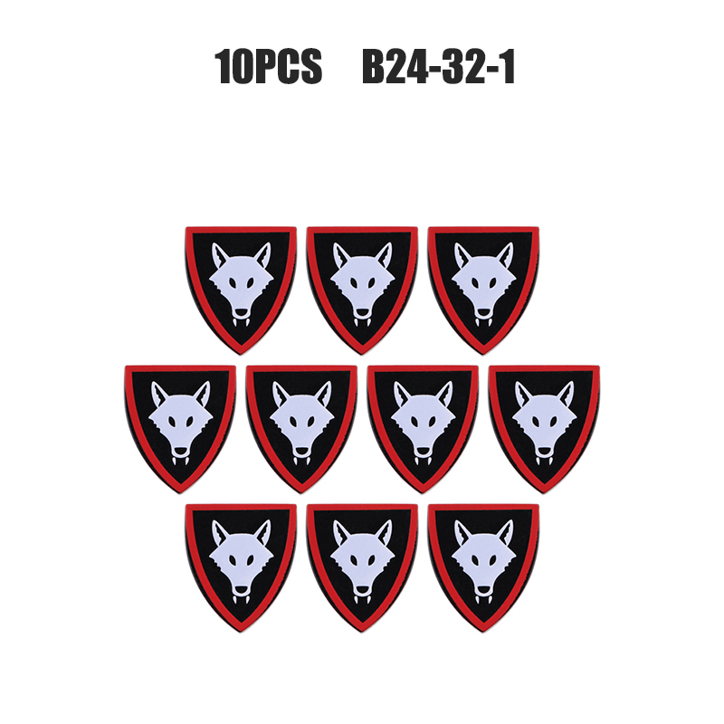 Medieval Figures Military Accessory MOC Building Block Knight Soldier Shield Armor Weapon Feather Army Mini Brick Toys Gift s