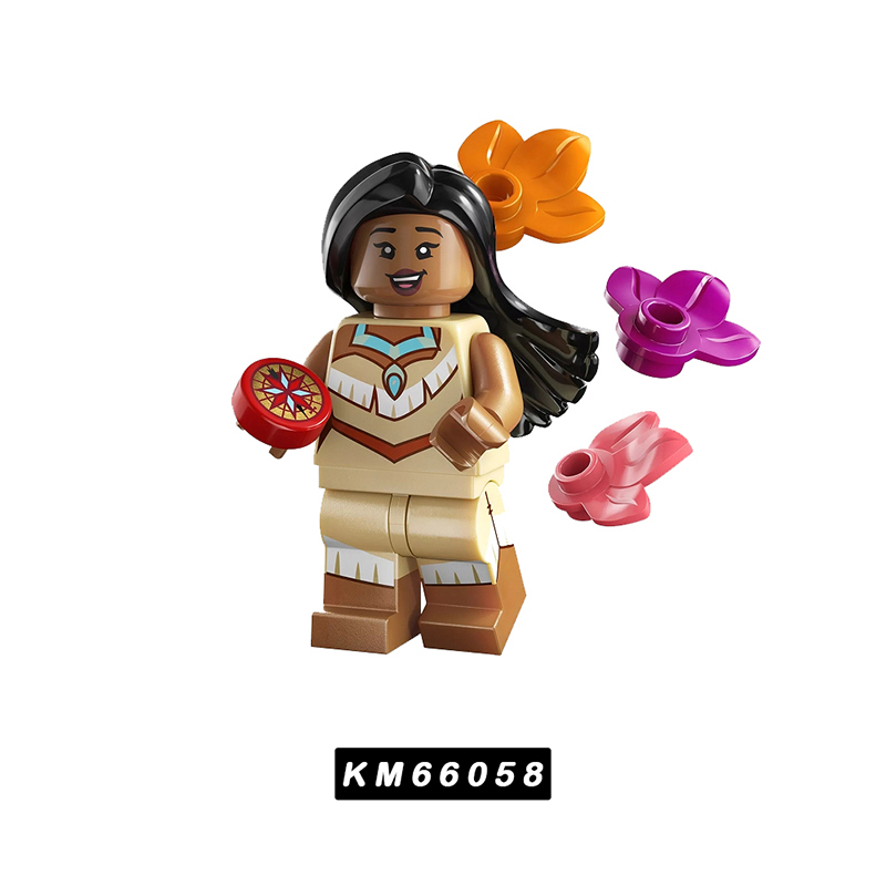 KM66057-66064 Coco Cartoon Miguel Rivera Baymax Minifigs Buildiing Blocks Big Hero 6 Héctor Stitch Sword Toys Gift Children