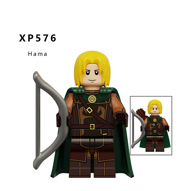 KT1078 Medieval Military Soldiers Minifigures Building Blocks Princess Knight Warrior Mini Figures Weapon Helmet Shield Toys Gift Children