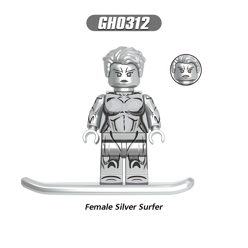 G0142 Marvel Daredevil Muse Action Figures Building Blocks DC Comics Punisher Kingpin Whitte Tiger Minifigs Blocks Children Toys Gifts