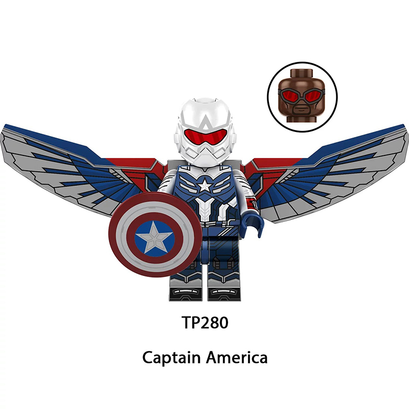 TP1035 Marvel DC Super Hero Okoye Sabra Action Figures Captain America Minifigs Building Blocks Model Collection Toys Children Gifts