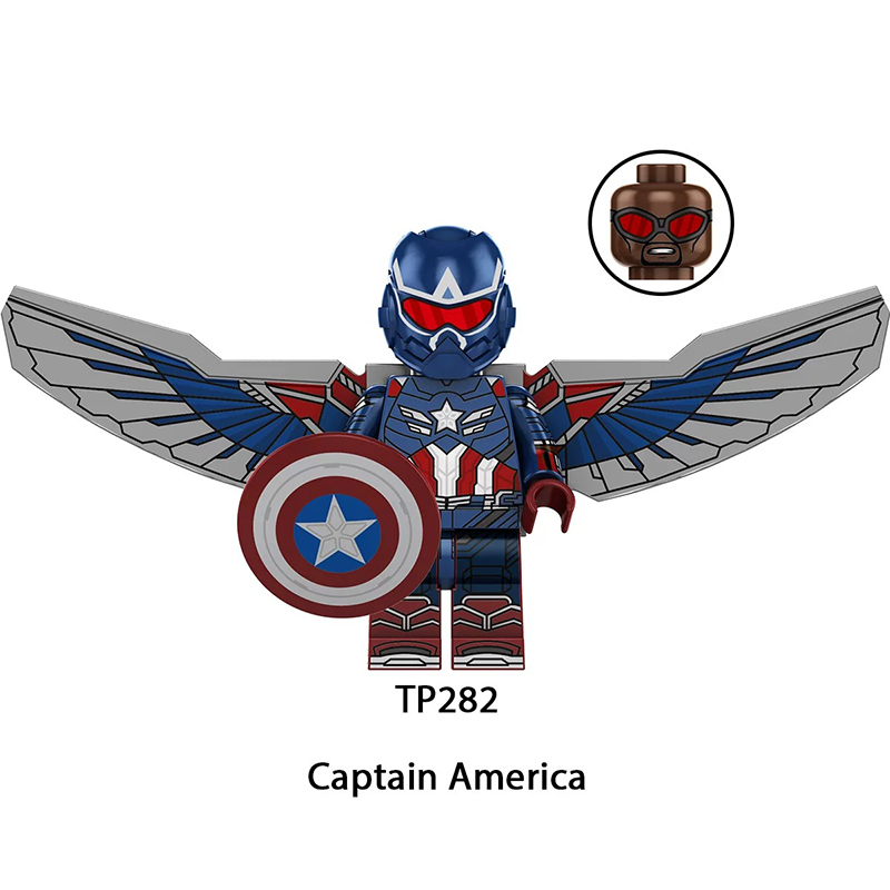 TP1035 Marvel DC Super Hero Okoye Sabra Action Figures Captain America Minifigs Building Blocks Model Collection Toys Children Gifts