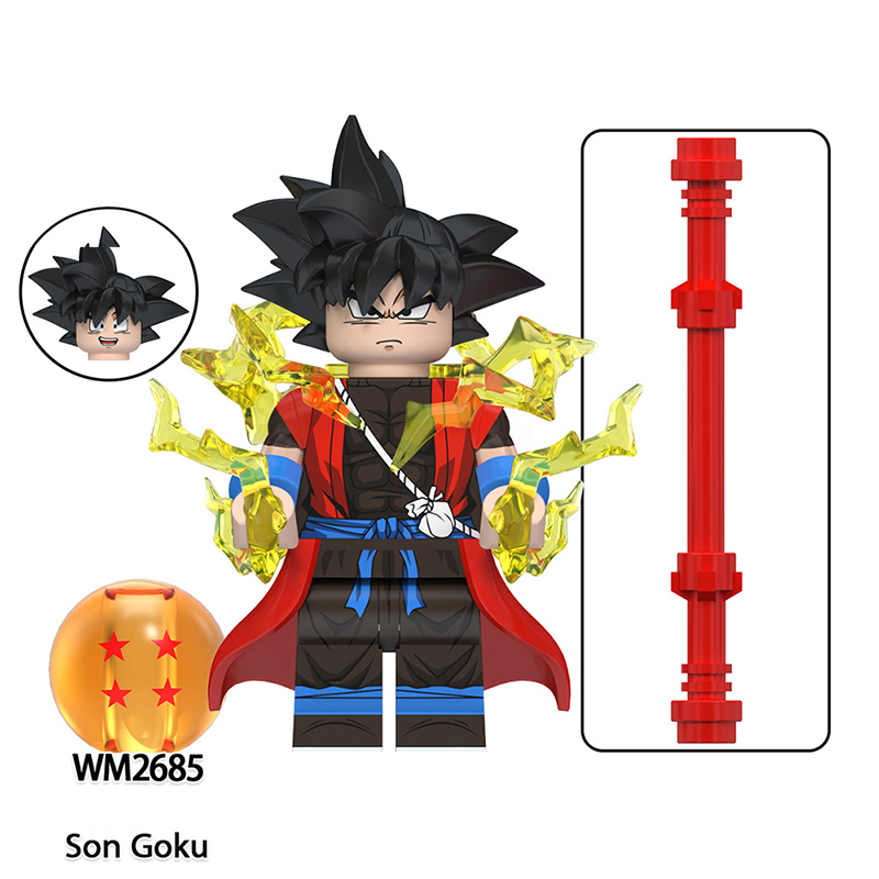 WM6179 Dragon Ball Songoku Broly Cumber Goku Black Building Blocks Comic Torankusu Vegeta Turles Japanese Anime Action Gifts Toys Kids