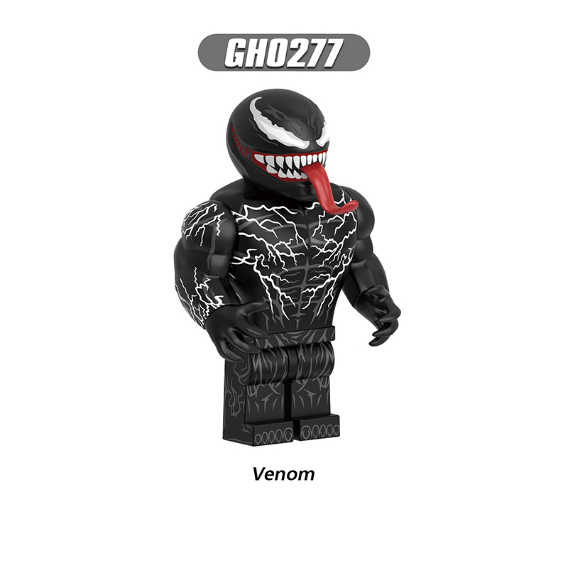 G0136 Marvel Super Heros Series Minifigs Anti Venom Building Blocks Amazing Caenage Riot Action Figures Children Gifts Toys