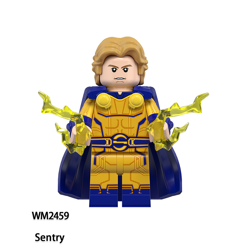 WM6151 Marvel Hero Series Sentry Yelena Belova  Building Blocks DC American Agent Action Figures Collection Children Gifts Toys WM2045-2048