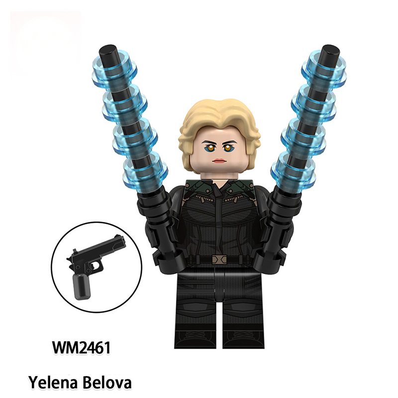 WM6151 Marvel Hero Series Sentry Yelena Belova  Building Blocks DC American Agent Action Figures Collection Children Gifts Toys WM2045-2048