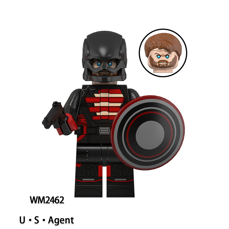 WM6151 Marvel Hero Series Sentry Yelena Belova  Building Blocks DC American Agent Action Figures Collection Children Gifts Toys WM2045-2048