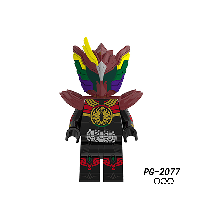 PG8307 Cartoon Anime Mobile Kamen Rider Holy Live Birth Action Figures EX-AID Minifig Building Block Children Gifts Boys Toys