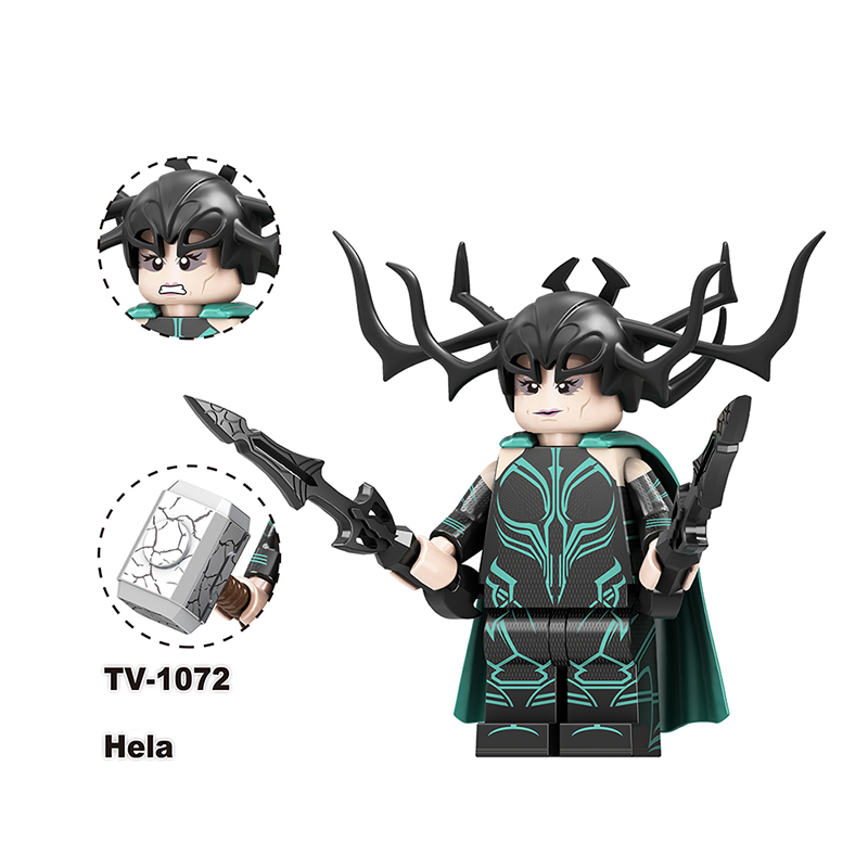 DC Marvel Superhero Shang-Chi Wanda Maximoff Minifigs Compatible