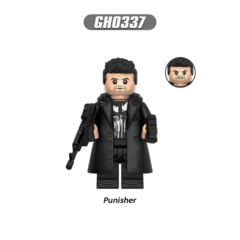 G0145 Marvel Superhero Punisher Daredevil Action Figures Building Blocks DC Comics  Sentry Minifigs Blocks Children Toys Gifts
