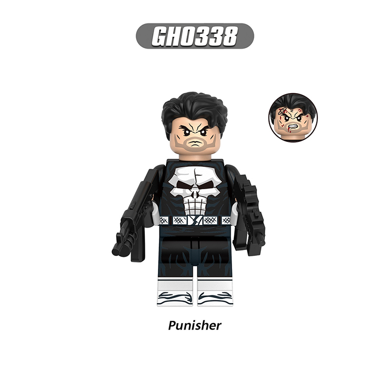 G0145 Marvel Superhero Punisher Daredevil Action Figures Building Blocks DC Comics  Sentry Minifigs Blocks Children Toys Gifts