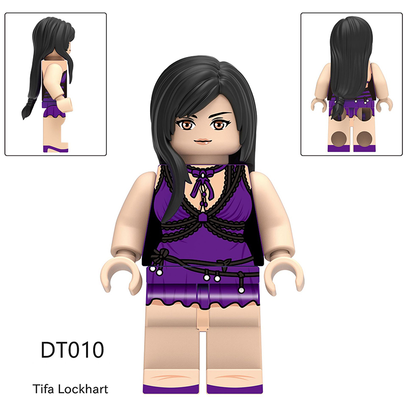 DT8903 Anime Game Series Final Fantasy Tifa Lockhart Minifigs Sephiroth Building Blocks Jess Action Figures Model Children Gifts Toys