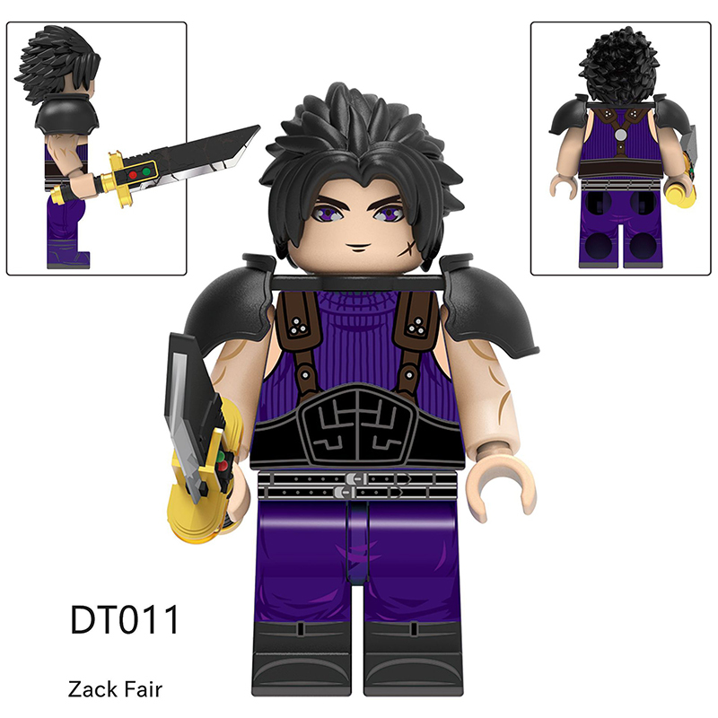 DT8903 Anime Game Series Final Fantasy Tifa Lockhart Minifigs Sephiroth Building Blocks Jess Action Figures Model Children Gifts Toys