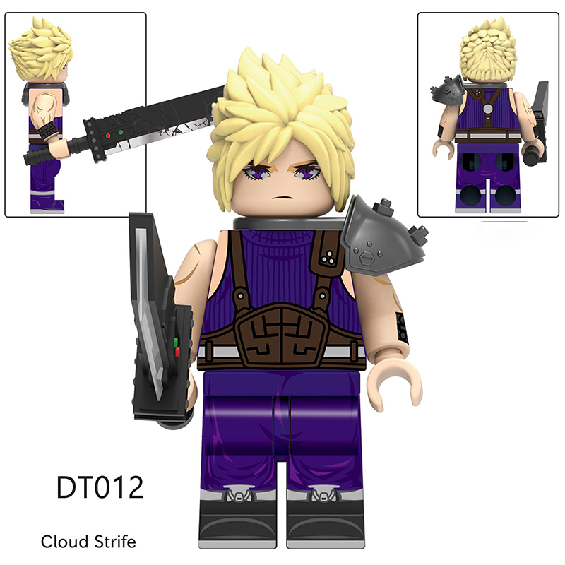 DT8903 Anime Game Series Final Fantasy Tifa Lockhart Minifigs Sephiroth Building Blocks Jess Action Figures Model Children Gifts Toys