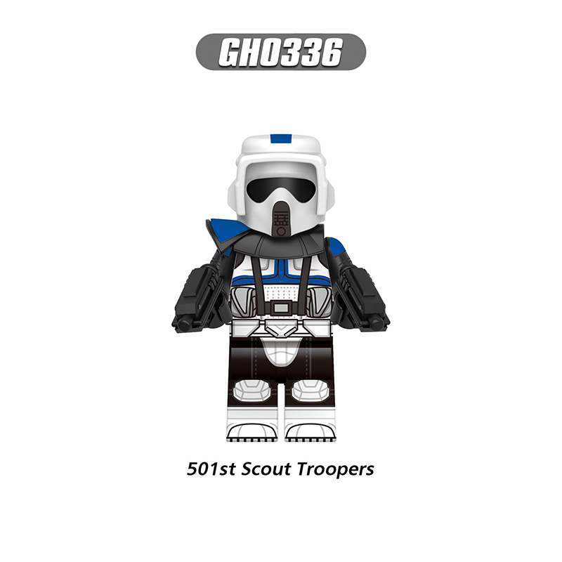 WM6126 Star Wars Minifigs Building Blocks Clone Trooper Commando Rex Dogma Fives Action Figures Toys Gifts For Children