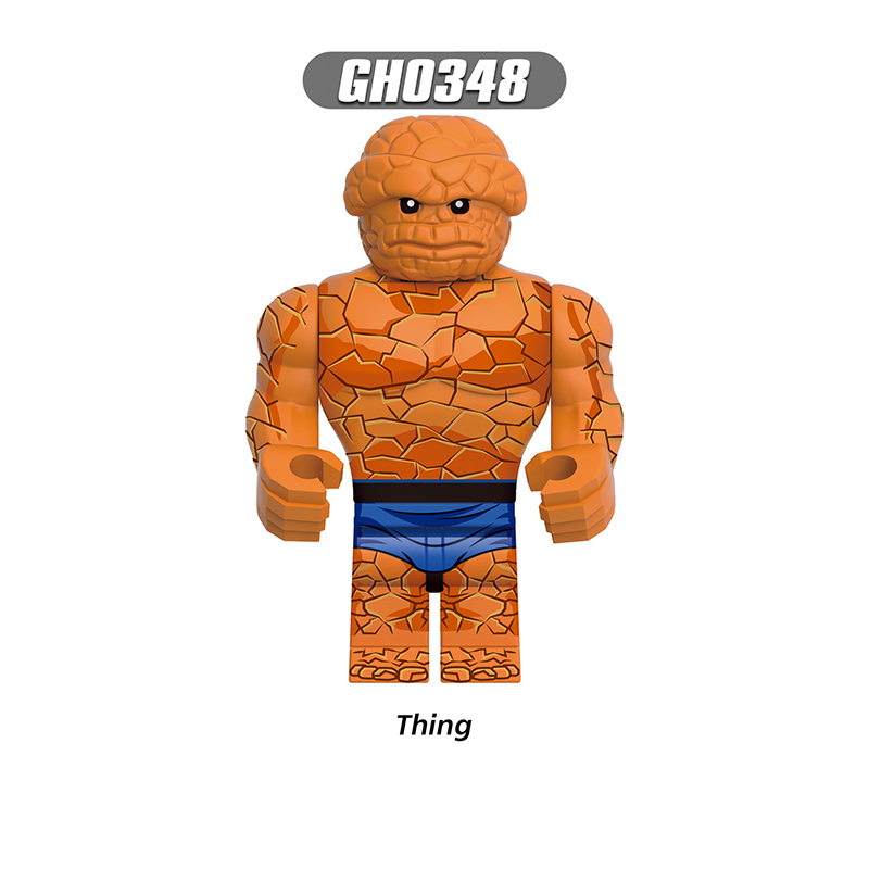 G0146 Marvel DC Fantastic Four Mister FanTastic Minifigs Thing Bricks