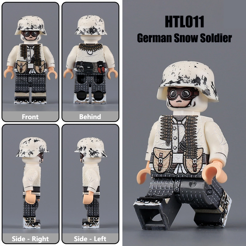 Military American officers 98K Minifigs Bricks Kits Compatible