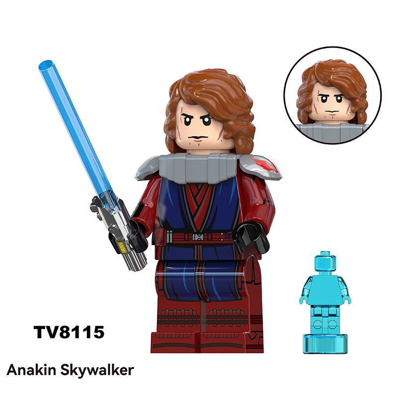 TV6108 Star Wars Series Minifigs Building Blocks Commander Fox Bomb Squad Clone Trooper Shadow Model Ameican Action Toys Gifts
