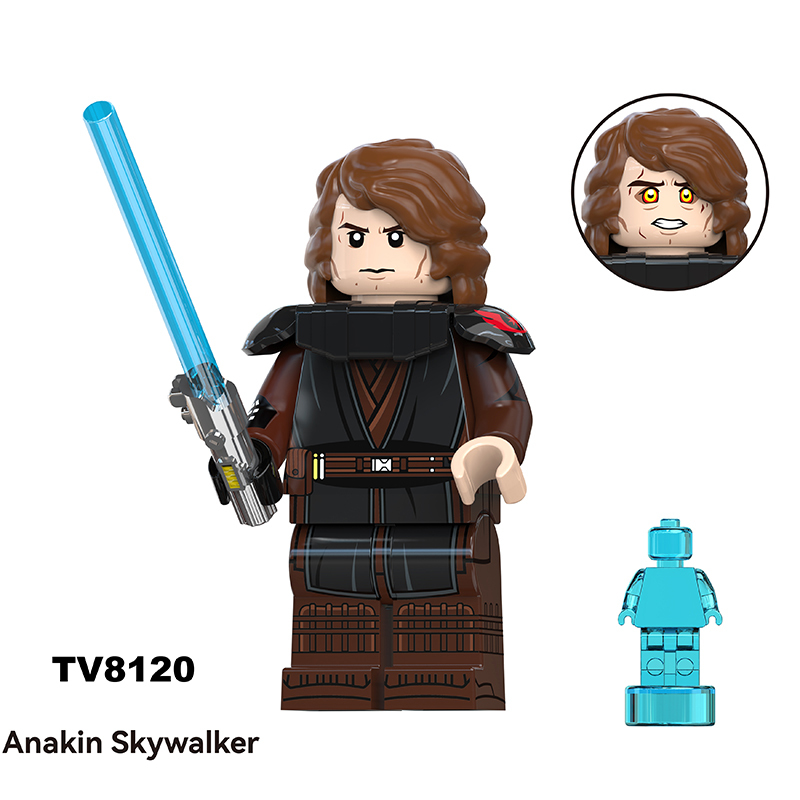 TV6108 Star Wars Series Minifigs Building Blocks Commander Fox Bomb Squad Clone Trooper Shadow Model Ameican Action Toys Gifts