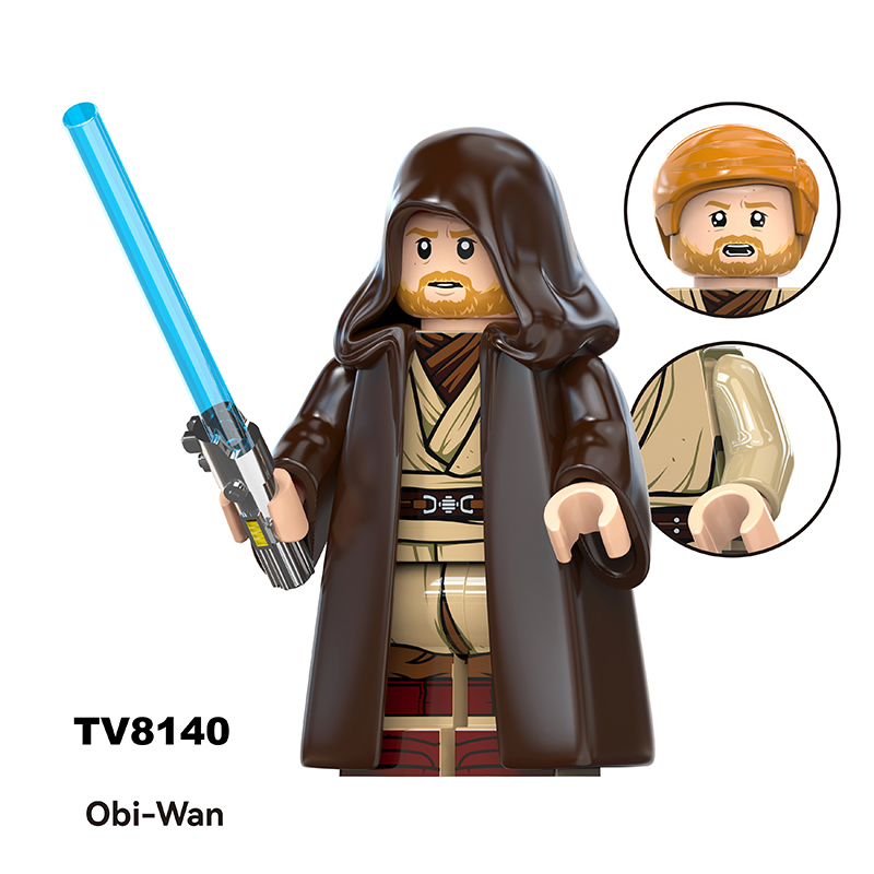 TV6115 Star Wars Series Minifigs Building Blocks 501 Clone Trooper  Anakin Skywalker Model Ameican Action Toys Gifts