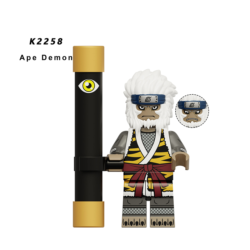 WM6152 Naruto Series Uzumaki Boruto Minifigs Uchiha Sasuke Building Blocks Hyuga Hinata Anime Action Figures Children Toys Gifts