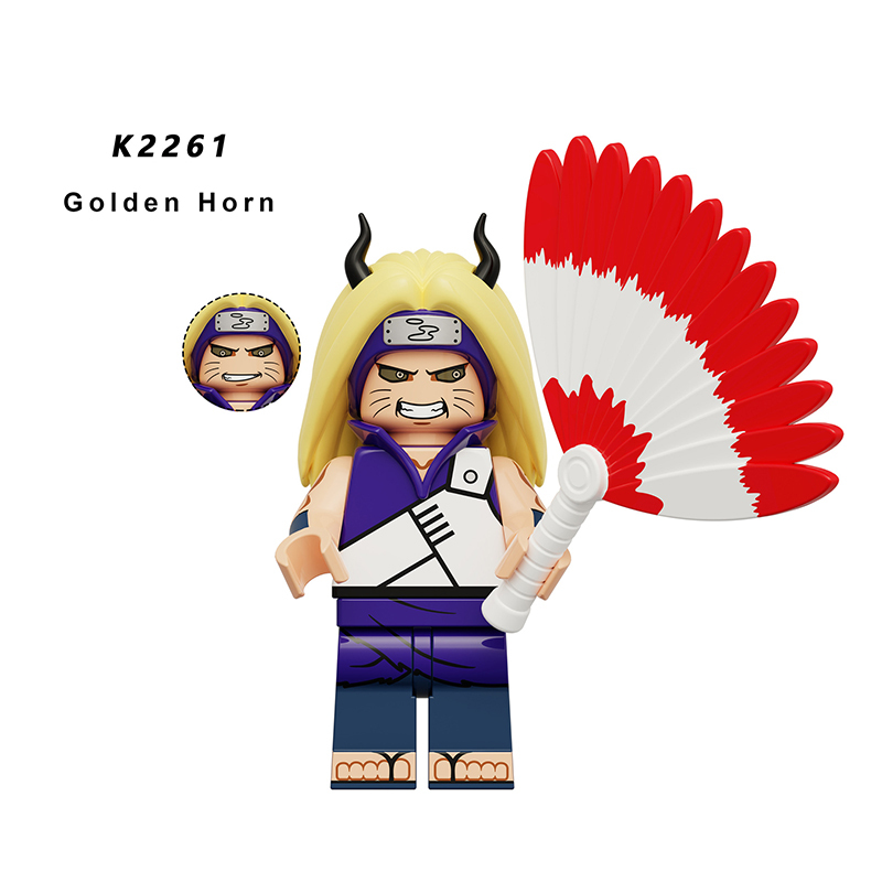 WM6152 Naruto Series Uzumaki Boruto Minifigs Uchiha Sasuke Building Blocks Hyuga Hinata Anime Action Figures Children Toys Gifts