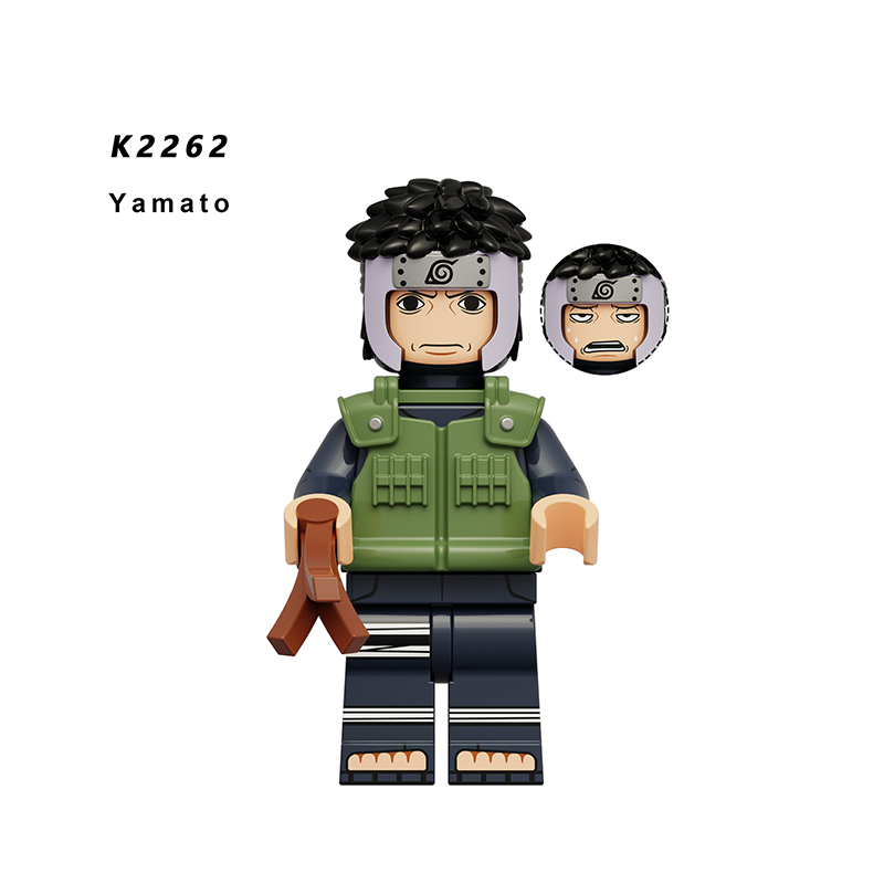 WM6152 Naruto Series Uzumaki Boruto Minifigs Uchiha Sasuke Building Blocks Hyuga Hinata Anime Action Figures Children Toys Gifts